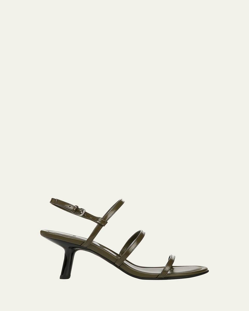 Josie Leather Slingback Sandals